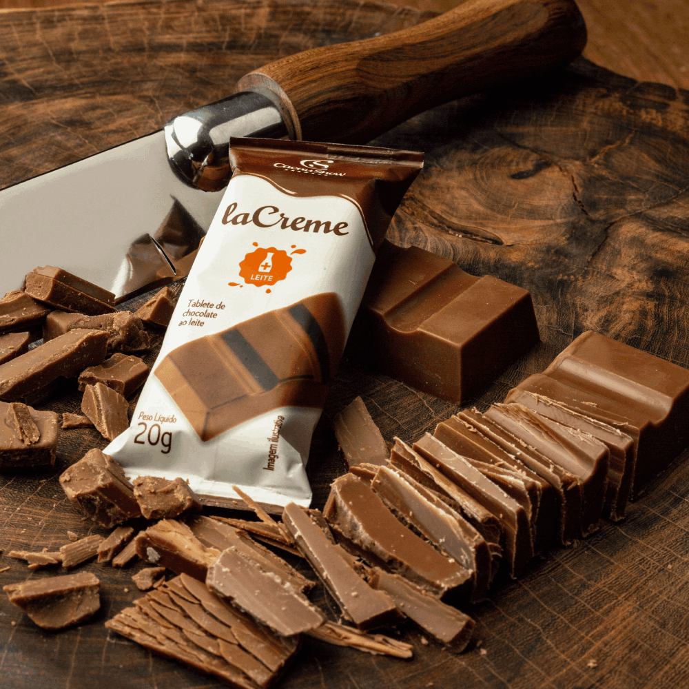 Tablete laCreme de Chocolate ao Leite 20g - Imagem 2