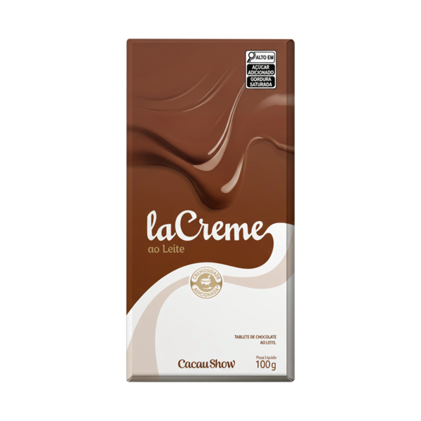 Tablete laCreme de Chocolate ao Leite 100g - Imagem 2