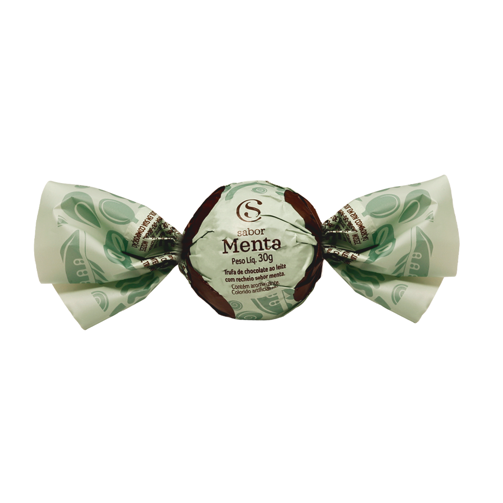 Trufa ao Leite de Menta 30g