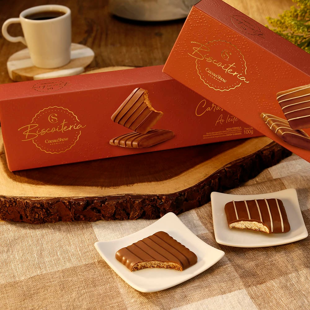 Biscoito Caramelizado ao Leite 100g - Imagem 3