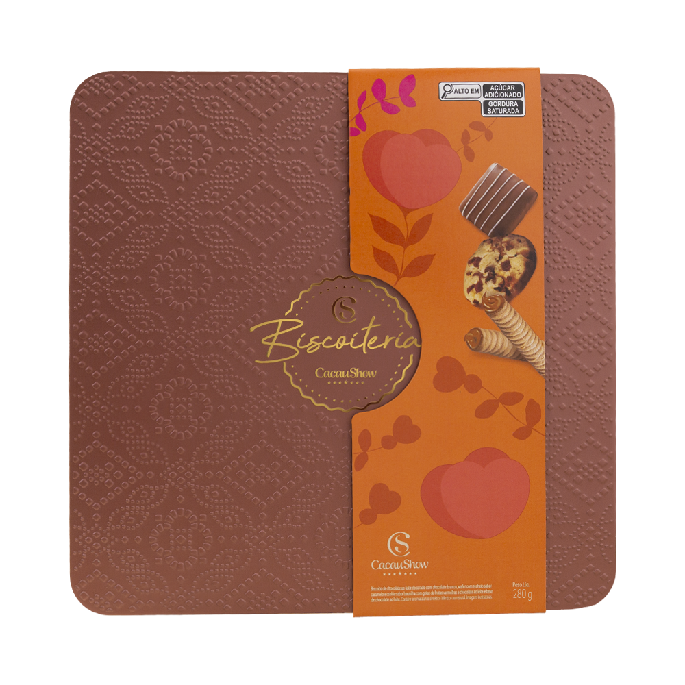 Lata de Biscoitos Tradicionais Sortidos 280g