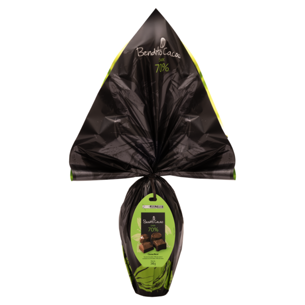 Ovo de Páscoa Bendito Cacao Chocolate 70% 348g