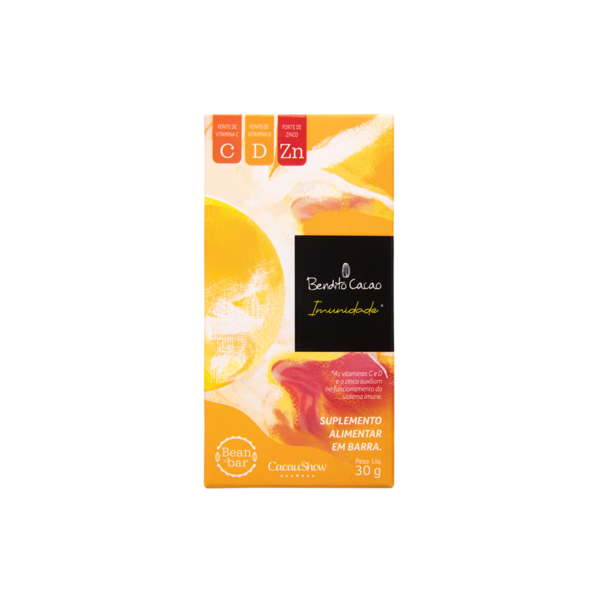 Tablete de Chocolate 70% Bendito Cacao Imunidade 30g