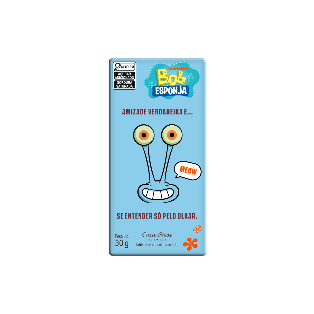 Tablete Turma Bob Esponja 30g - Imagem 3