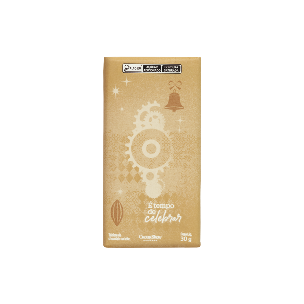 Tablete Natalino ao Leite Surpresa 30g - Imagem 3