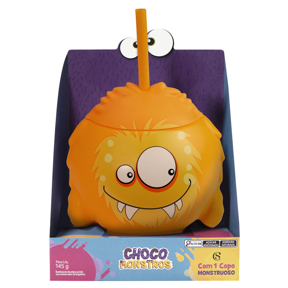 Copo Chocomonstros Bartolomeu 750ml