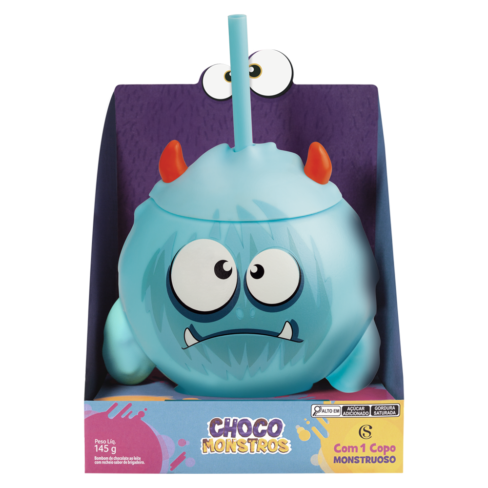 Copo Chocomonstros Adamastor 750ml
