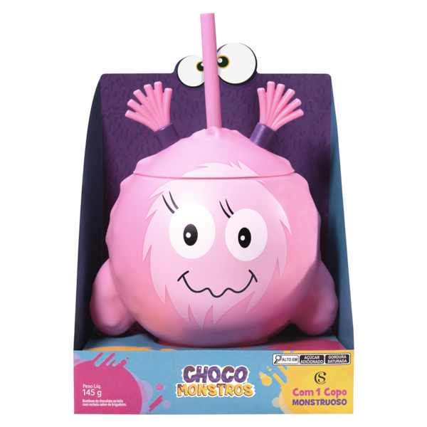 Copo Chocomonstros Claudete 760ml