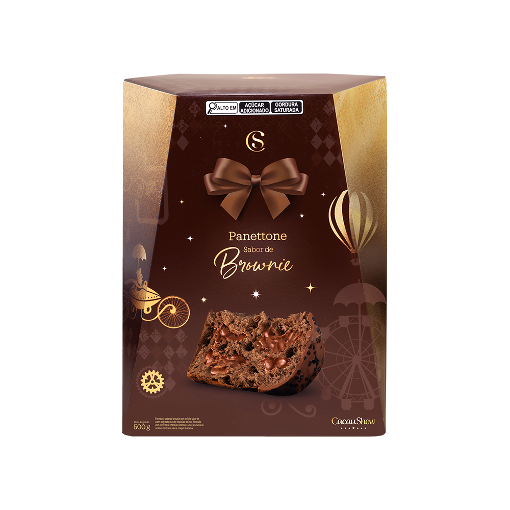 Panetone Brownie 500g