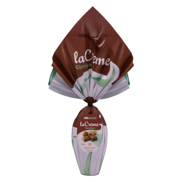 Ovo de Páscoa laCreme Gianduia 348g