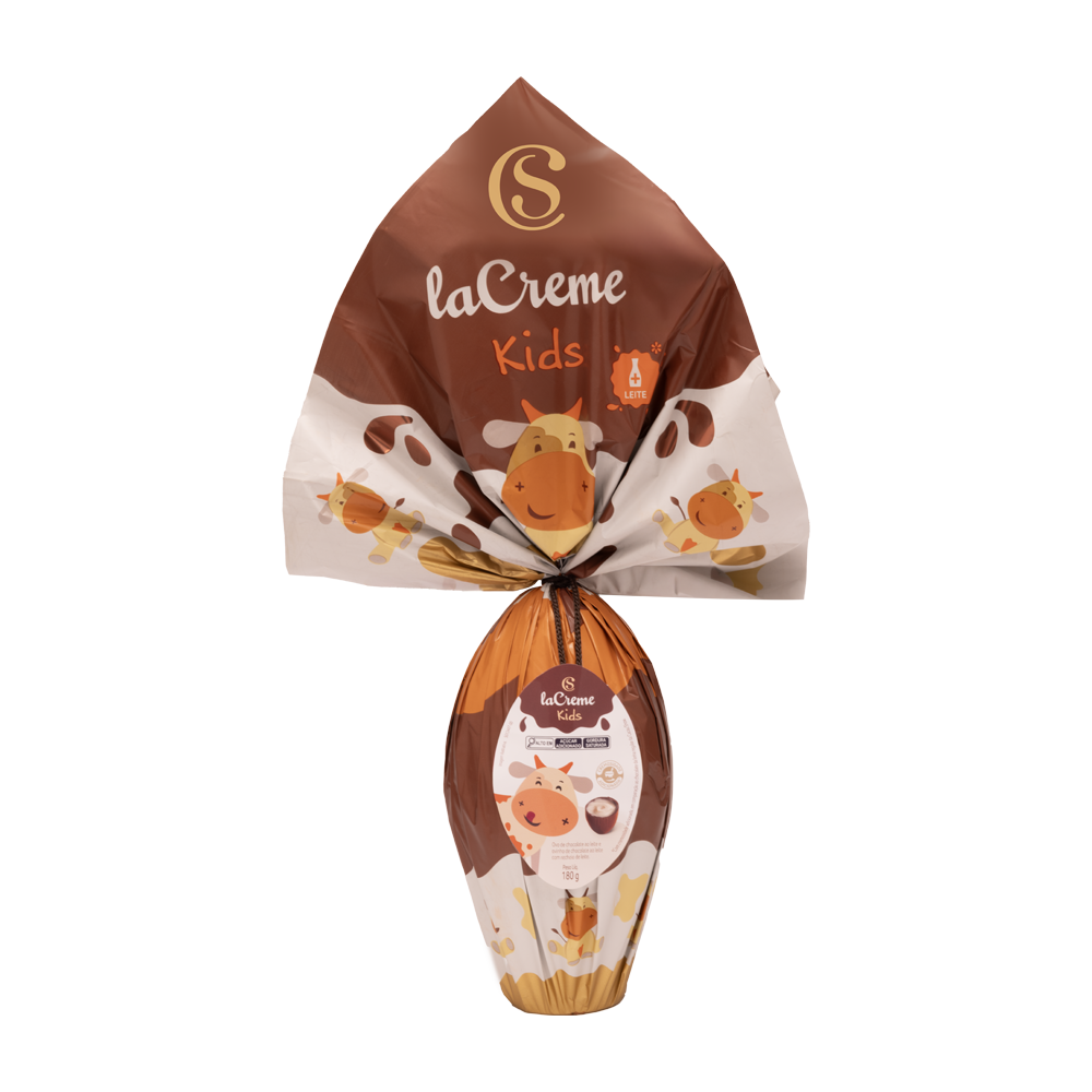 Ovo de Páscoa Ovinhos laCreme Kids 180g