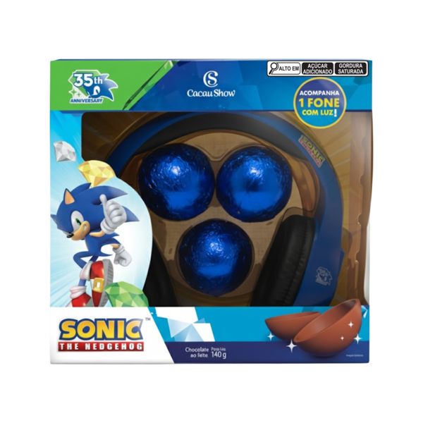 Ovo de Páscoa ao Leite Sonic 140g