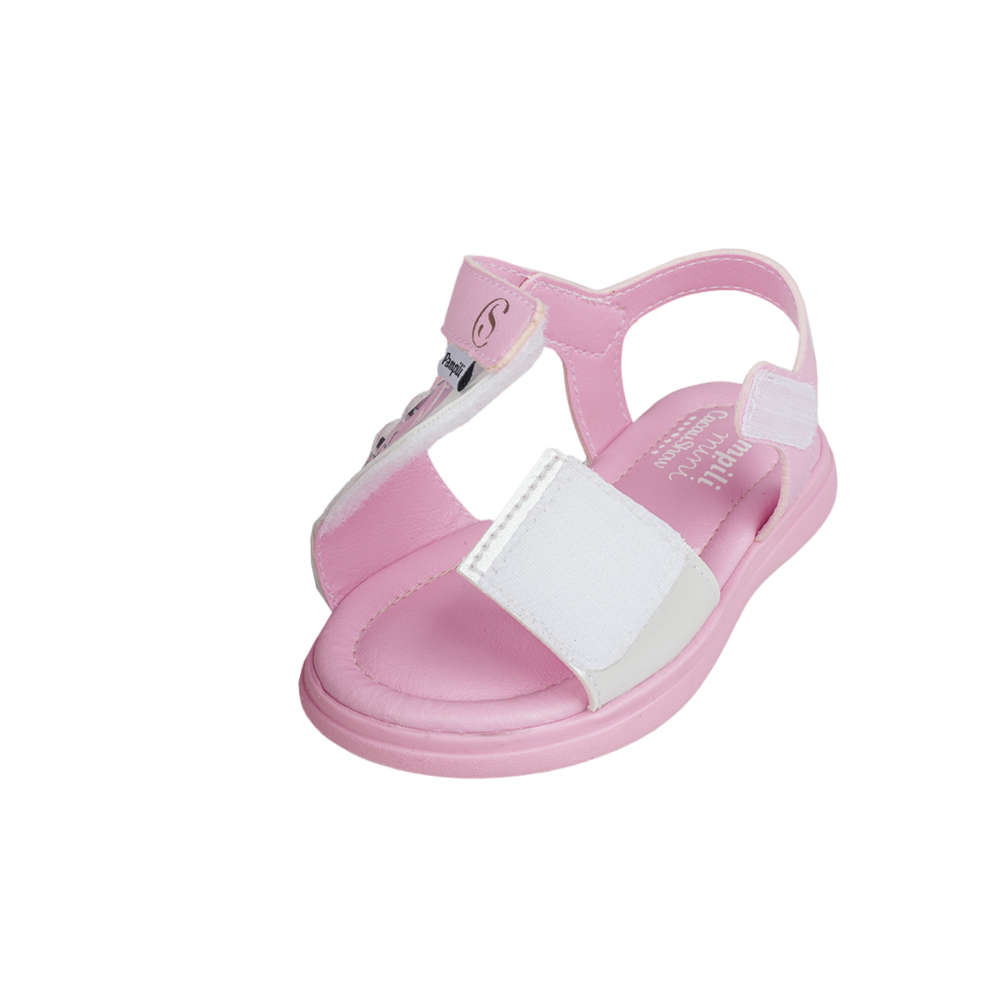 Sandália Infantil Pampili Chocomonstros Claudete Rosa - Imagem 7