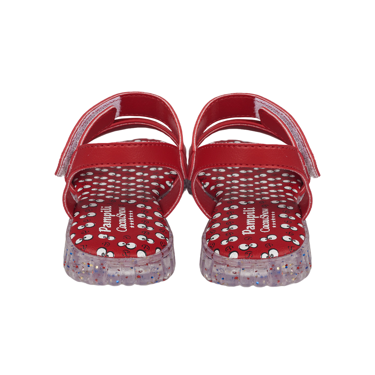 Sandália Infantil Pampili Chocomonstros Vermelha - Imagem 7