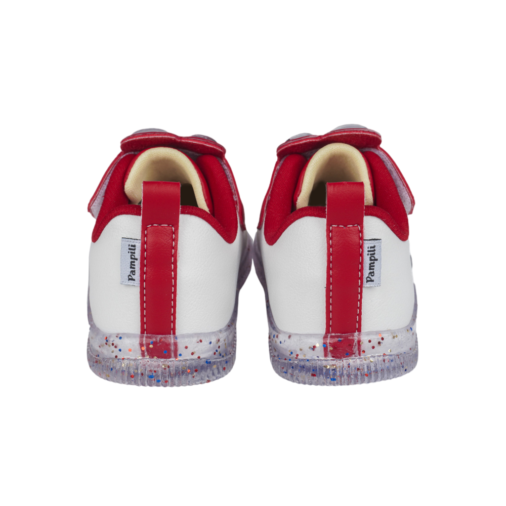 Tênis Infantil Pampili Chocomonstros Filó Branco - Imagem 7
