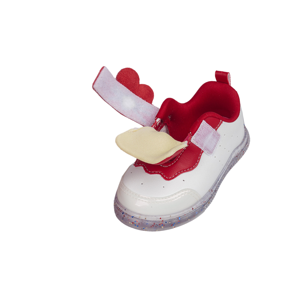 Tênis Infantil Pampili Chocomonstros Filó Branco - Imagem 8