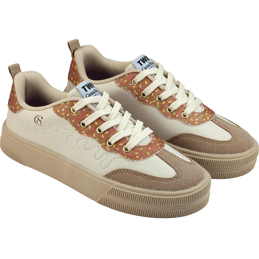 Tênis Pampili Chocomonstros Tween Nude