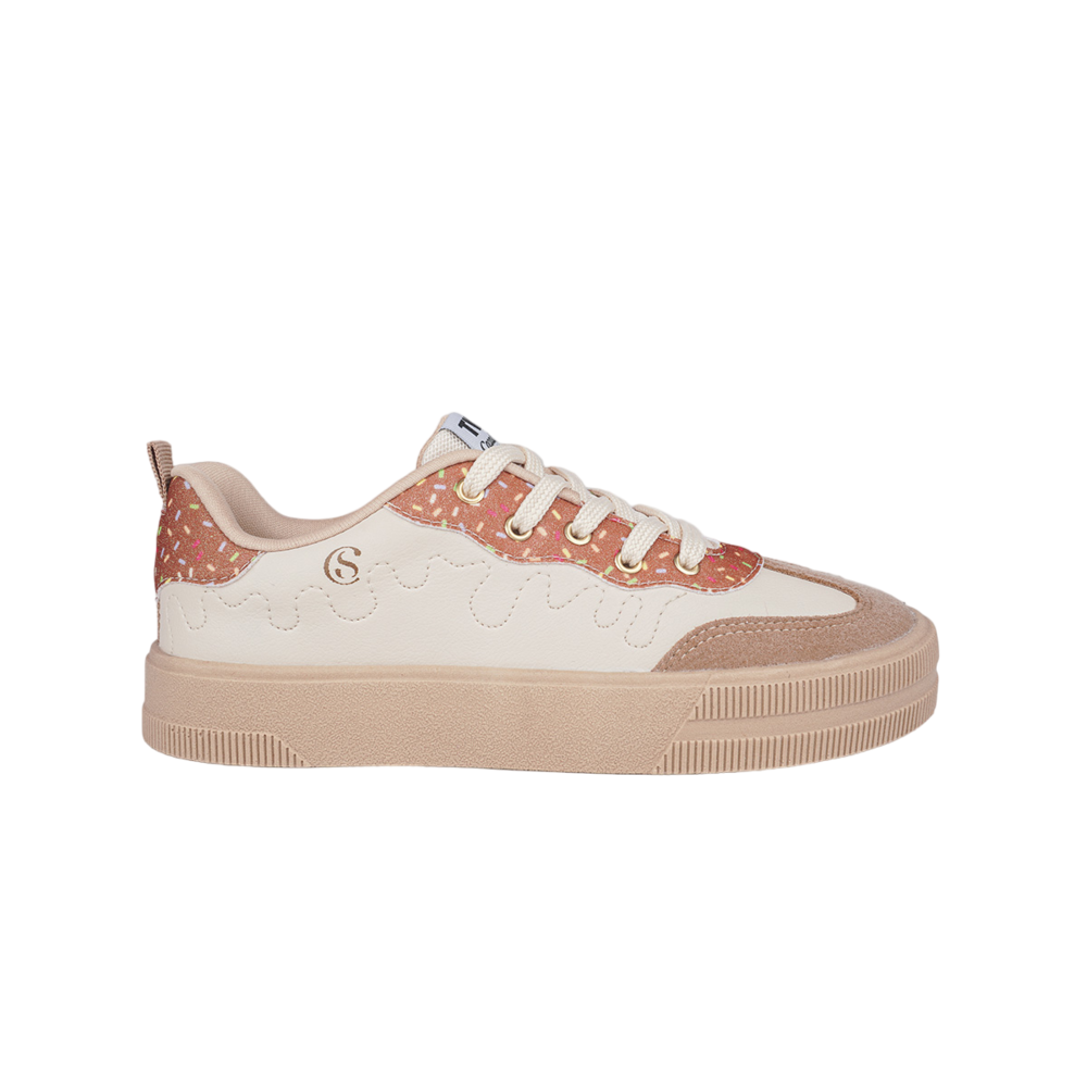 Tênis Pampili Chocomonstros Tween Nude - Imagem 2