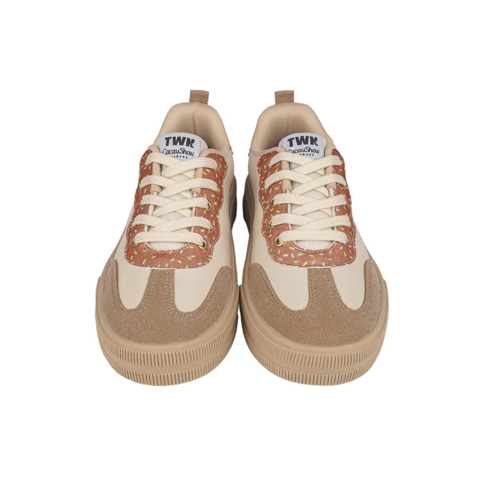 Tênis Pampili Chocomonstros Tween Nude - Imagem 5