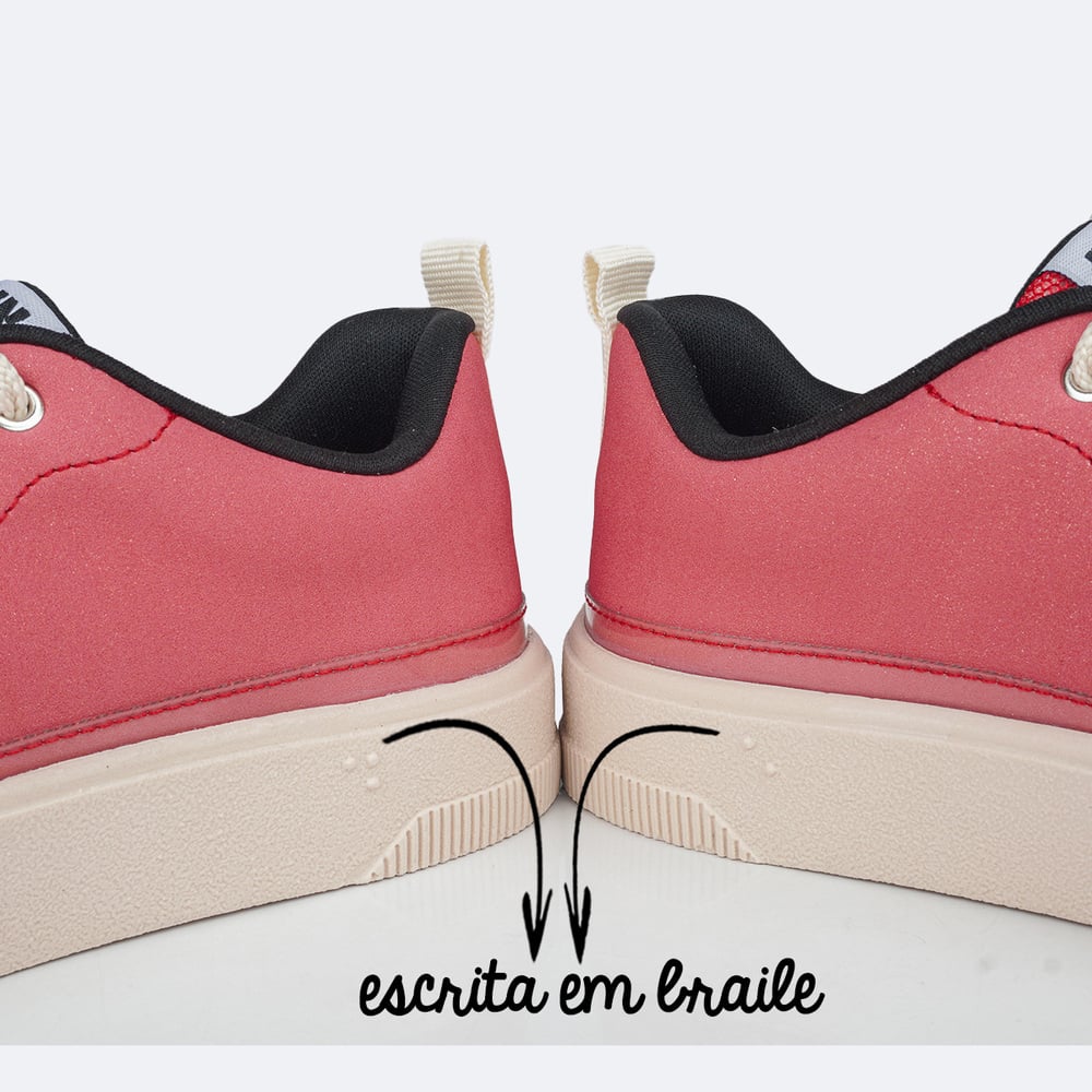 Tênis Pampili Chocomonstros Tween Vermelho - Imagem 8