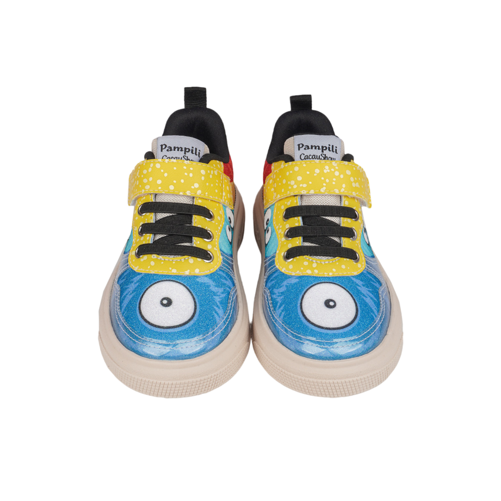Tênis Pampili Chocomonstros Glitter Colorido - Imagem 5