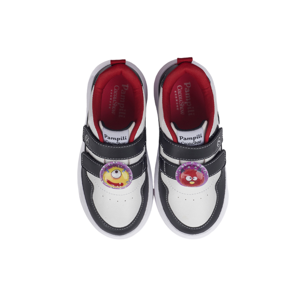 Tênis Pampili Chocomonstros Branco e Preto - Imagem 6